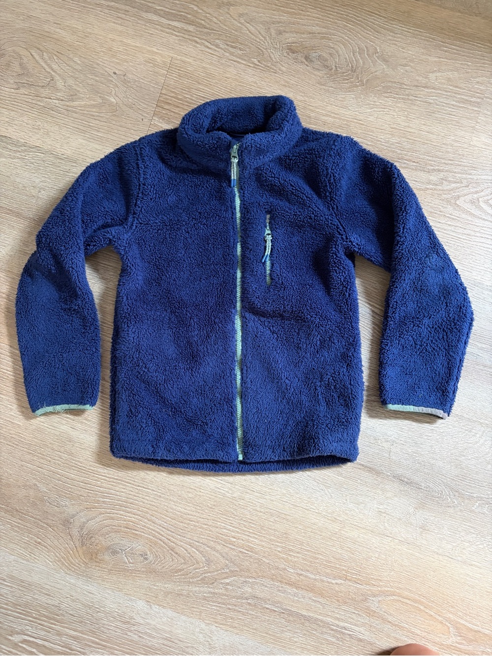 Mini Boden - Navy Fleece Jacket